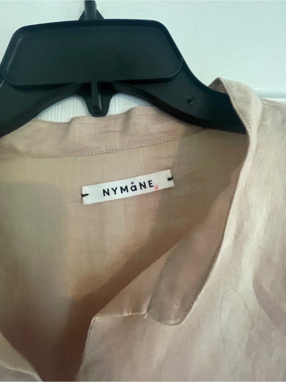 Nymane Light Blush Sheer Blouse | M - Picture 5 of 7